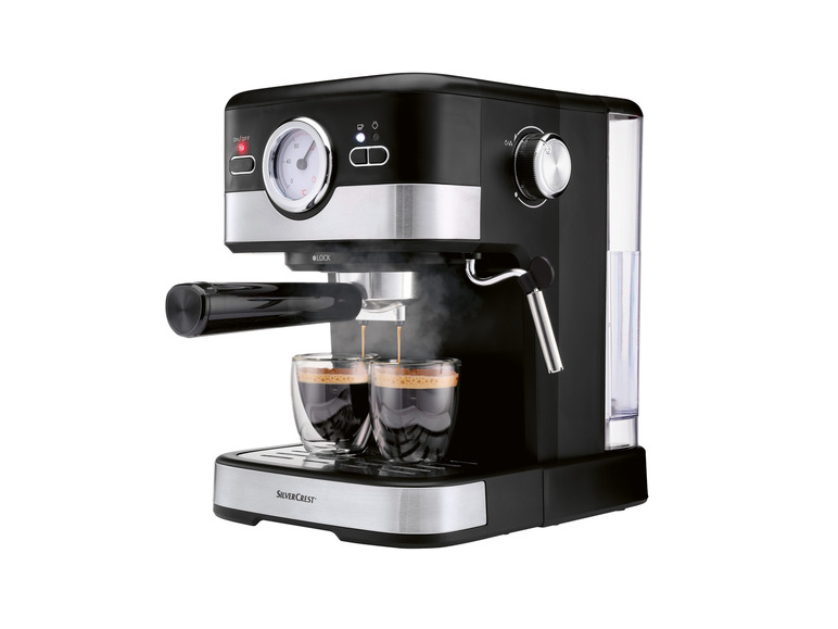 SILVERCREST® Espressomaschine Siebträger »SEM 1100 C5«, 1100 W Begrenzte Freigabe