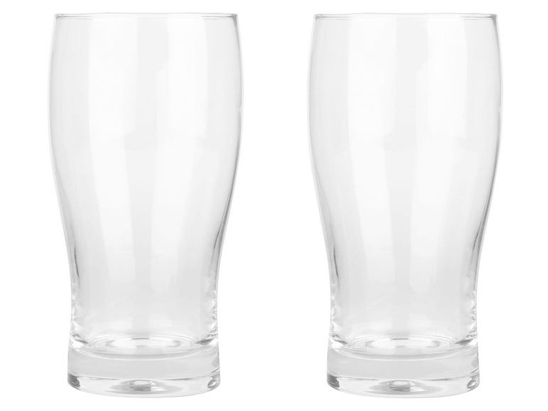 ERNESTO® Biergläsersets, 2 Stück, spülmaschienengeeignet Bis zu 60% Rabatt