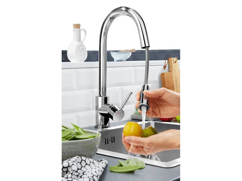 LIVARNO home Design Küchenarmatur, mit Brauseschlauch Riesige Rabatte