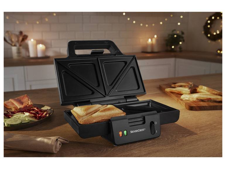 SILVERCREST® KITCHEN TOOLS Sandwichmaker XXL »SSWM 900 A1«, 900 W Fabrikladen
