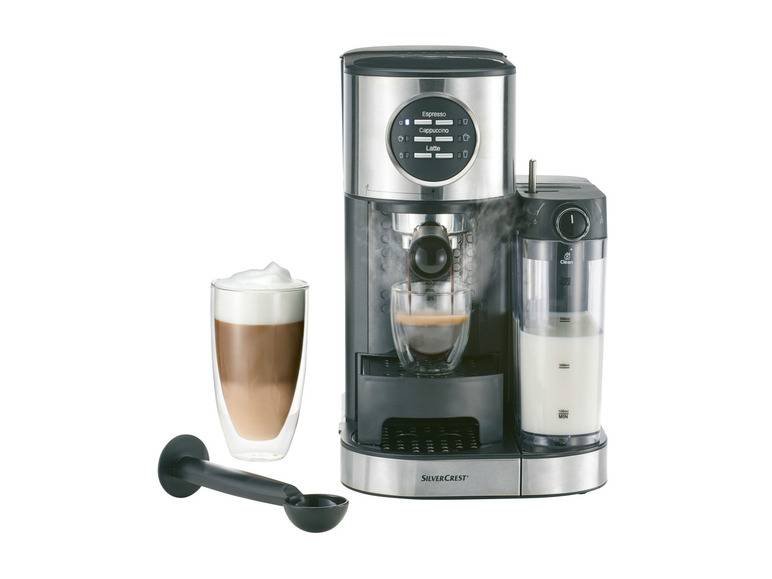 SILVERCREST® KITCHEN TOOLS Espressomaschine mit Milchaufschäumer »SEMM 1470 A2« Angebote
