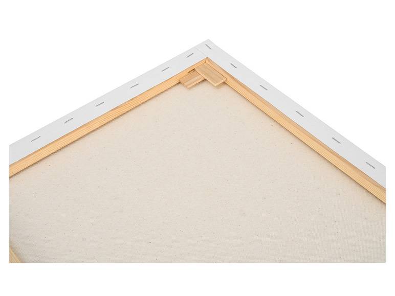 crelando® Leinwand / Leinwand-Set, aus Baumwolle, mit Spannkeilen Fabrikverkauf