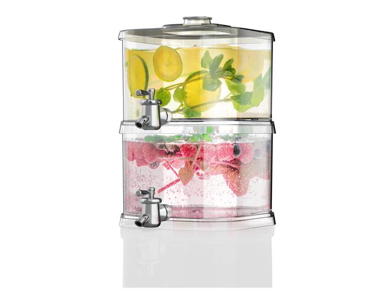 LIVARNO home Getränkespender-Set / Getränkespender, 2 x 4,5 l / 1 x 9 l Muttertagsangebot
