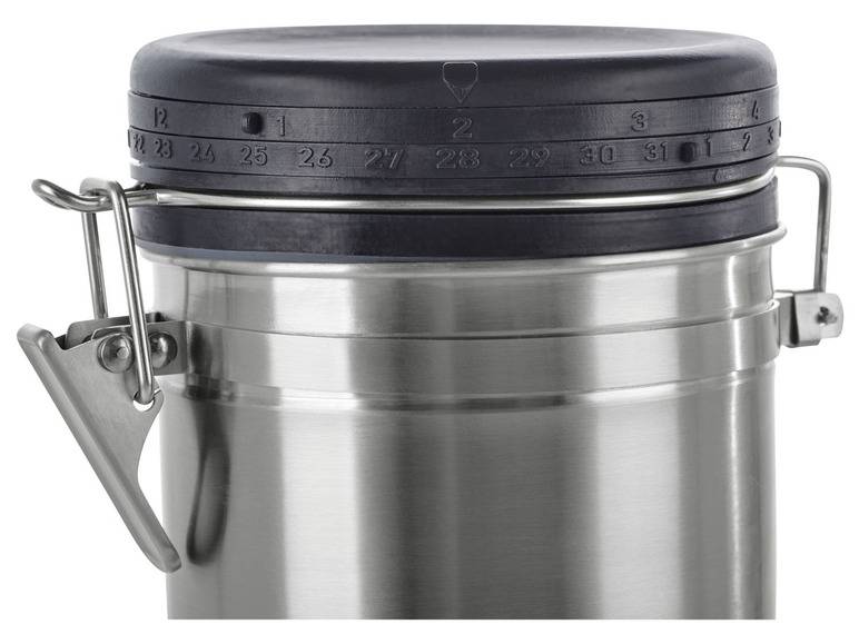 ERNESTO® Kaffee-Aromadose für Bohnen/ Pads, Edelstahl Lagerräumung