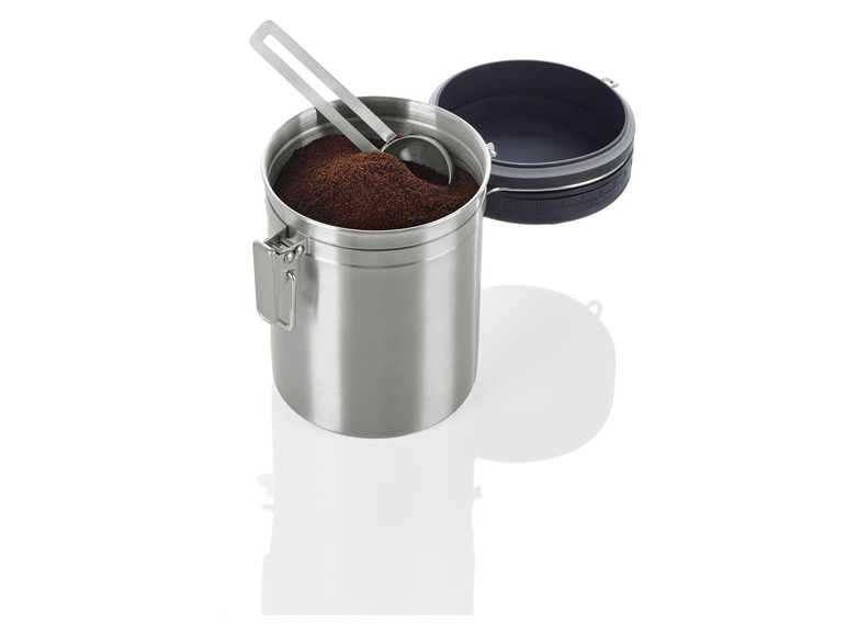 ERNESTO® Kaffee-Aromadose für Bohnen/ Pads, Edelstahl Lagerräumung