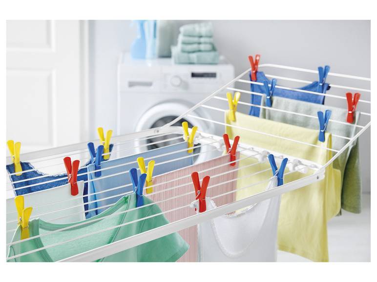LIVARNO home Wäscheklammern, 50 Stück Zeitlich begrenztes Angebot