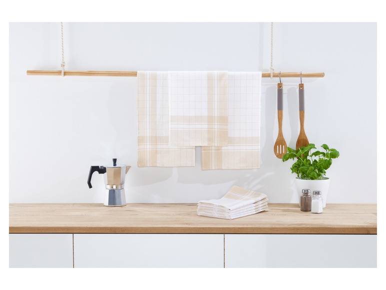 LIVARNO home Geschirrtücher, 8 Stück, 50 x 70 cm zollfrei