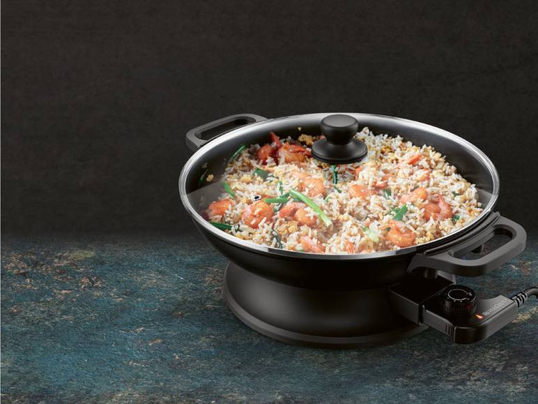 SILVERCREST® KITCHEN TOOLS Elektrische-Multipfanne/Wok, »SEMP 2000 A1«, Ø 33 cm Meist gekauft