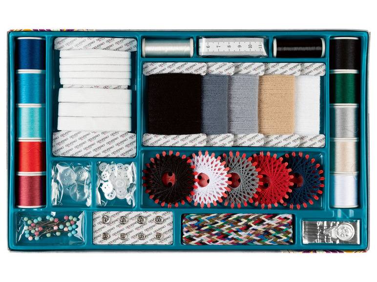 crelando® Nähbox Universal, 160-teilig / 96-teilig Exklusivangebot