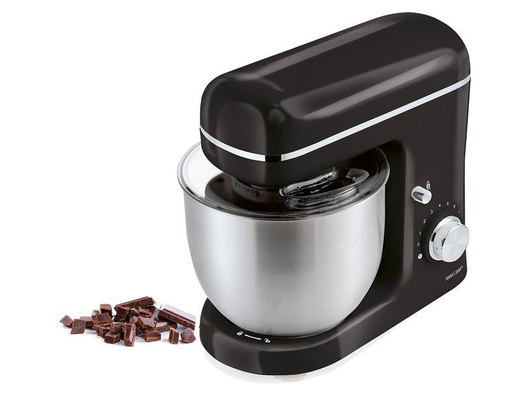 SILVERCREST® KITCHEN TOOLS Küchenmaschine schwarz »SKM 600 D3« Valentinstagsangebot