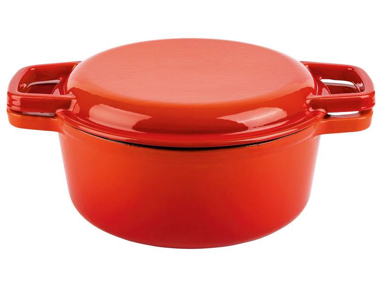 ERNESTO® Gusseisen-Kombitopf, Ø 22 cm Heißer Verkauf