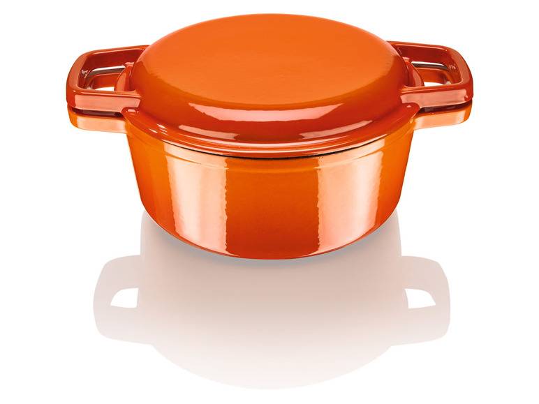 ERNESTO® Gusseisen-Kombitopf, Ø 22 cm Heißer Verkauf