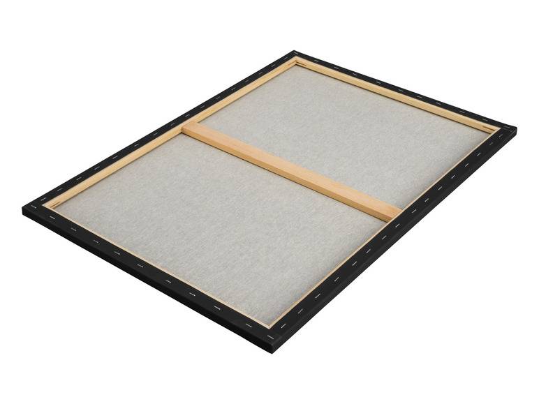 crelando® Leinwand / Leinwand-Set, schwarz vorgrundiert, aus Baumwolle Zeitlich begrenztes Angebot