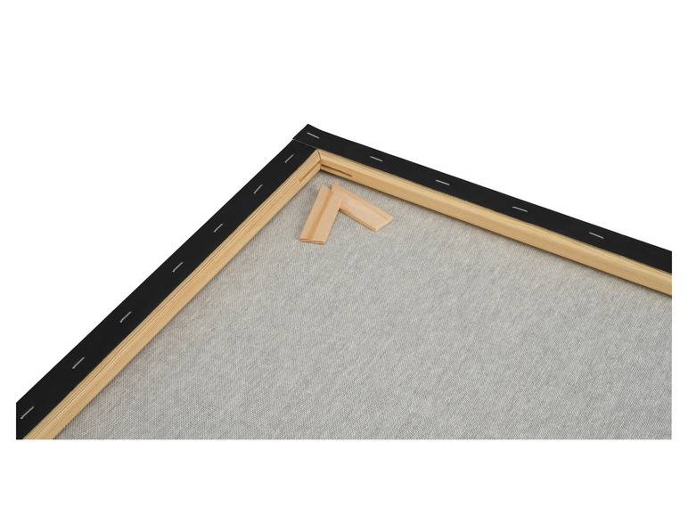 crelando® Leinwand / Leinwand-Set, schwarz vorgrundiert, aus Baumwolle Zeitlich begrenztes Angebot