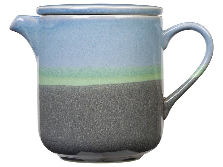 LIVARNO home Kaffeetassen Set / Kaffeekanne, aus glasiertem Steingut Neuheiten
