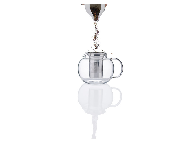ERNESTO® Glas-Teekanne /-Kaffeebereiter, besonders leicht Riesige Ersparnisse