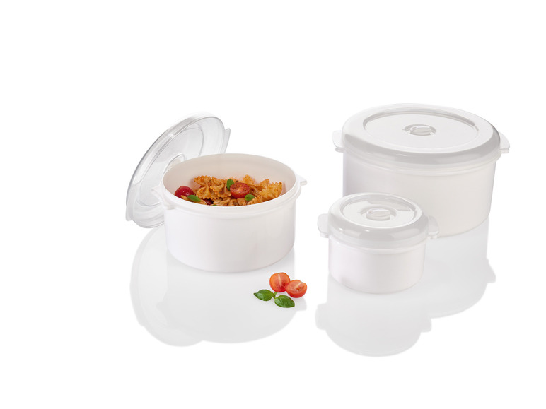 ERNESTO® Mikrowellendosen-Set, 3-teilig Kostenlose Rückgabe
