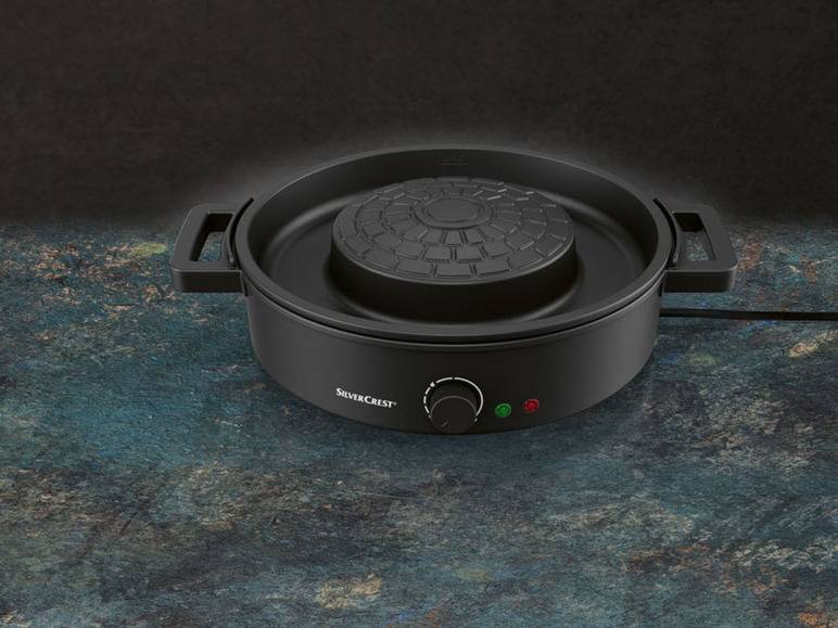 SILVERCREST® KITCHEN TOOLS Tischgrill mit Hot Pot STHP 1800 A1, 2-in-1 Bis zu 55% Rabatt
