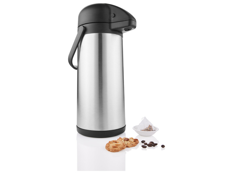 LIVARNO home Isolier-Pumpkanne, 2,8 l, aus Edelstahl Günstiger Verkauf