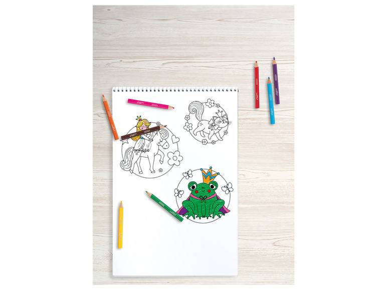 crelando® XXL-Poster \ Ausmalblock \ Sticker, inkl. 8 Mini-Buntstifte Limitierter Zeitrabatt