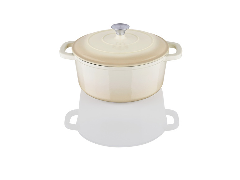 LIVARNO home Gusseisen-Topf, 4,5 l Fabrikpreis