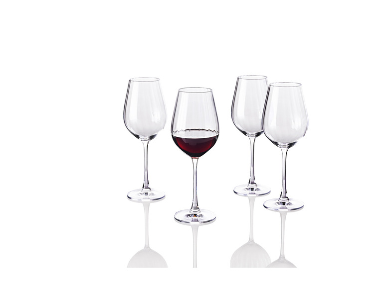 ERNESTO® Rotwein- / Wassergläser, Kristallglas Flash Sale