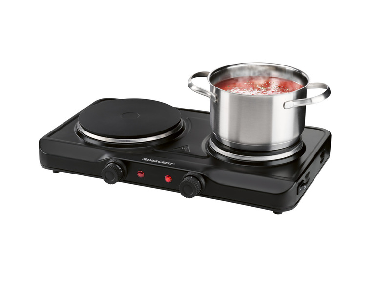 SILVERCREST® KITCHEN TOOLS Doppelkochplatte »SDK 2500 E1 / SDK 2300 E1 / SODK 2500 E1«, 2500 W Weihnachtsangebot