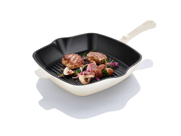LIVARNO home Gusseisen-Grillpfanne, mit beidseitigem Ausgießer Neueste Mode