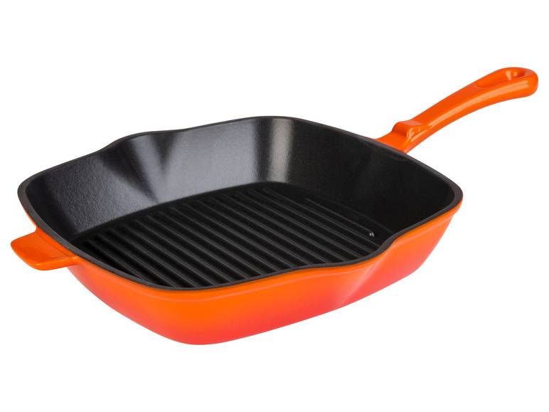 LIVARNO home Gusseisen-Grillpfanne, mit beidseitigem Ausgießer Neueste Mode