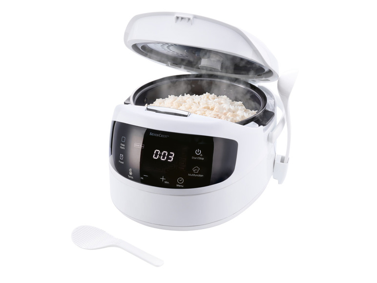 SILVERCREST® KITCHEN TOOLS Digitaler Reiskocher »SRKM 860 A1«, 1,5 l Saisonale Angebote