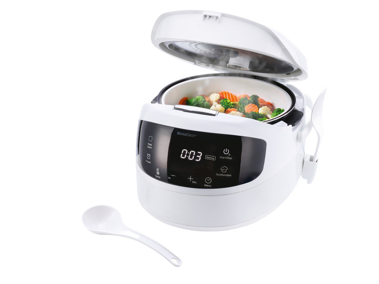 SILVERCREST® KITCHEN TOOLS Digitaler Reiskocher »SRKM 860 A1«, 1,5 l Saisonale Angebote