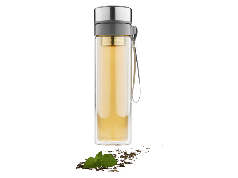 ERNESTO® Trinkflasche mit Zitruspresse/ Trinkflasche mit Infuser Riesige Ersparnisse