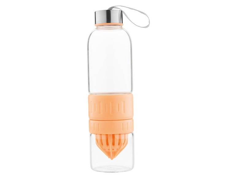 ERNESTO® Trinkflasche mit Zitruspresse/ Trinkflasche mit Infuser Riesige Ersparnisse
