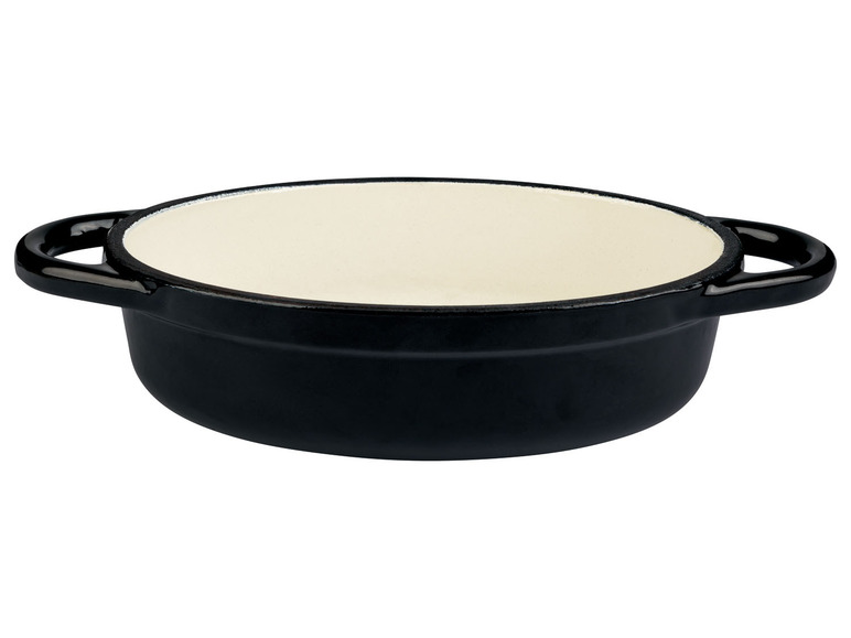 ERNESTO® Mini-Gusseisen-Auflaufformen, 14,5 x 10 cm, 2 Stück Tiefpreis
