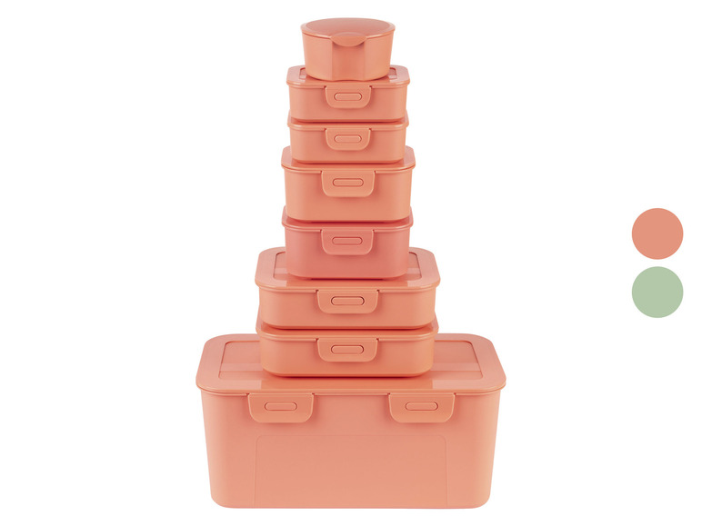 ERNESTO® Frischhaltedosen-Set, 8er-Set Super Sparpreis