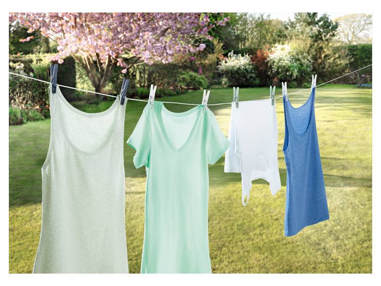 LIVARNO home Wäscheklammern \ Wäscheleine \ Teleskopkörbchen & Wäscheklammern Wochenangebot