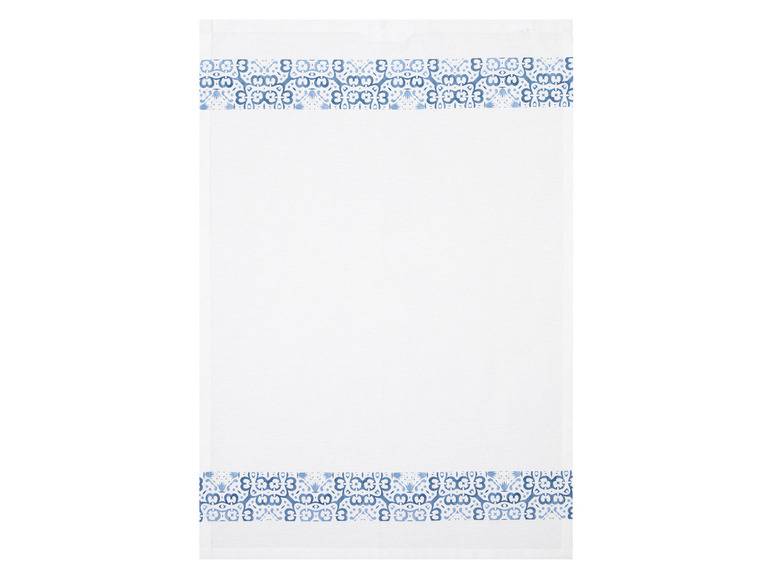 LIVARNO home Geschirrtücher, 3 Stück, 50 x 70 cm Vierteljährliche Förderung