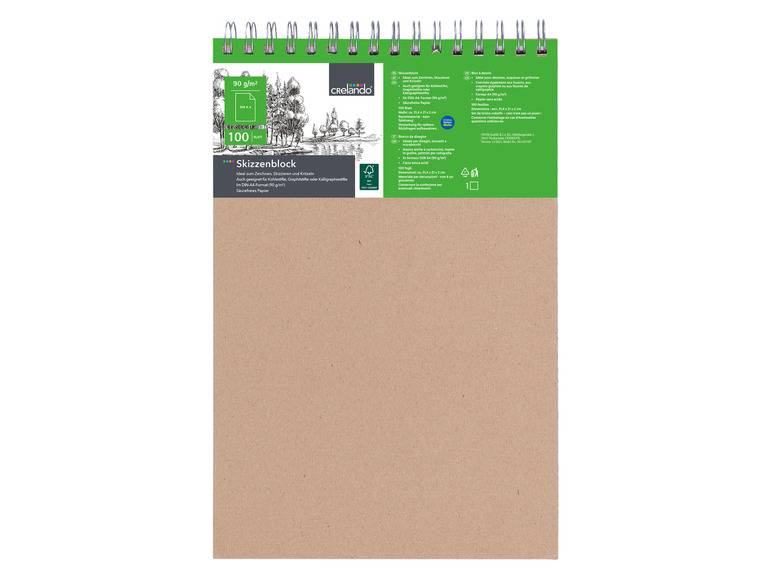 crelando® Zeichenblock, DIN A3/A4, säurefrei Discount Store für neue Produkte