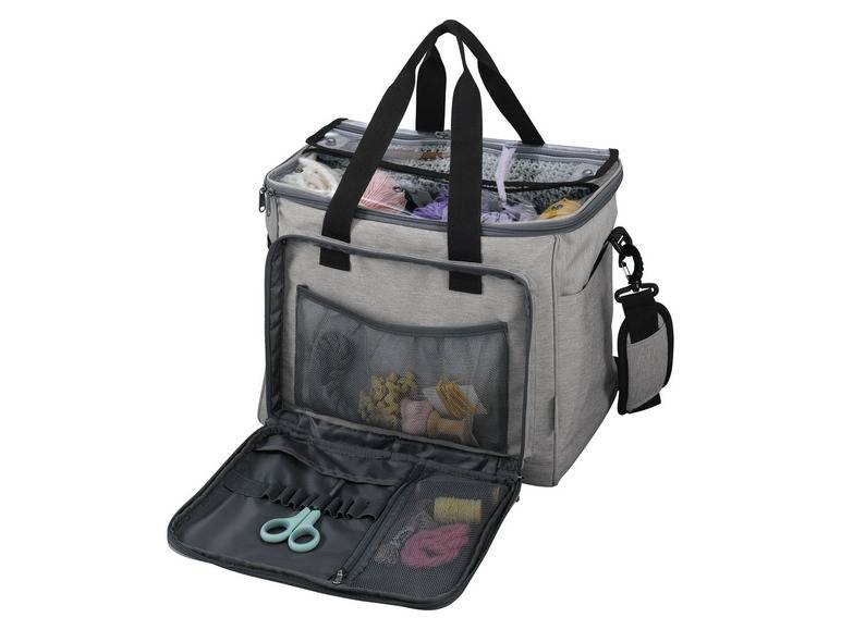 crelando® Nähmaschinen-Trolley / Strickzubehör-Tasche Riesige Rabatte