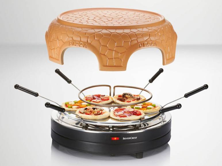 SILVERCREST® KITCHEN TOOLS Pizzaofen »SPO 910 A1«, für 6 Personen Speichern exportieren