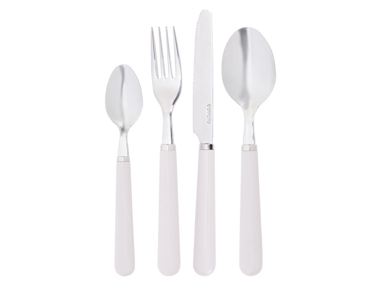 ERNESTO® Edelstahl-Besteck-Set, 24-teilig Im Verkauf
