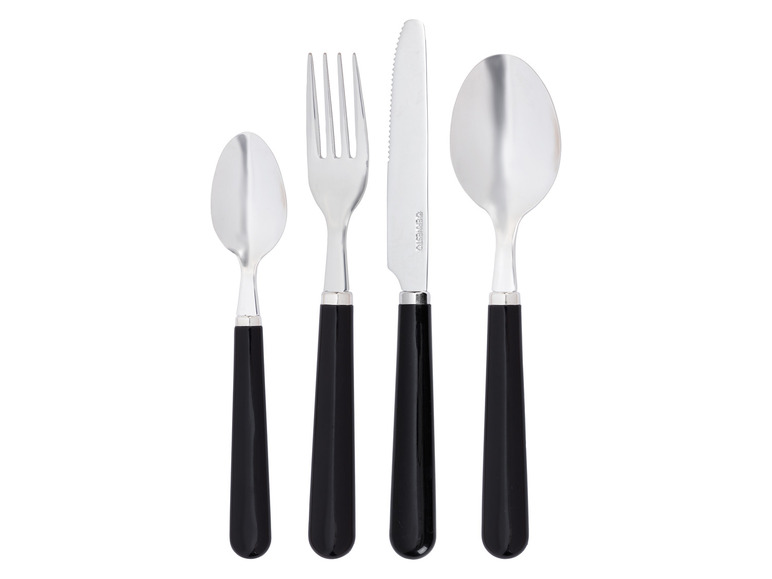 ERNESTO® Edelstahl-Besteck-Set, 24-teilig Im Verkauf