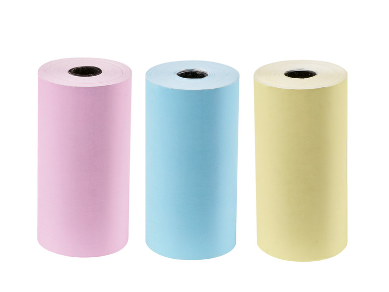 SILVERCREST® Fotopapier, 3 Stück, für Mini Pocket Printer Outlet