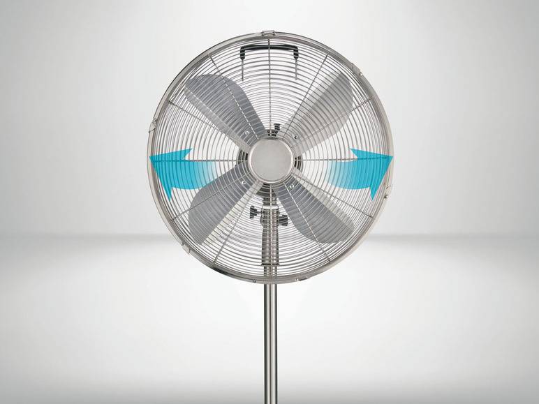SILVERCREST® Standventilator »SSVM 40 B2«, aus Metall, mit breitem Fuß Black Friday