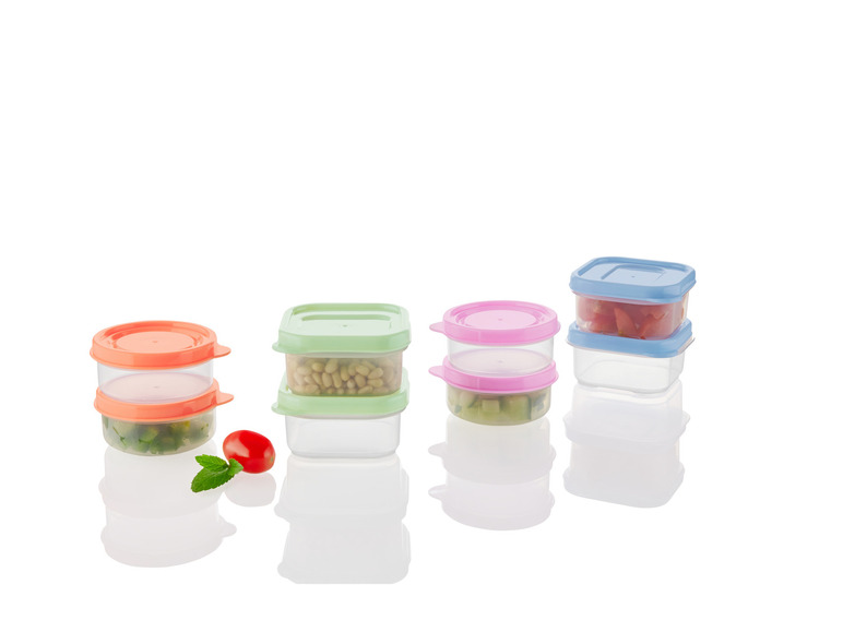 ERNESTO® Frischhaltedosen-Set, 8-teilig Riesige Ersparnisse