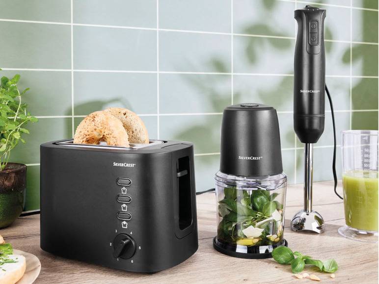 SILVERCREST® KITCHEN TOOLS Stabmixer »SSMR 600 A1«, aus 49 % recyceltem Kunststoff Tiefpreis