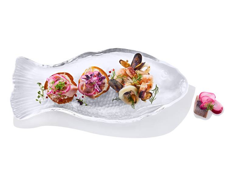 ERNESTO® Servierplatte \ Tellerchen-Set \ Schälchen-Set, 2-teilig Zeitbegrenzte Promotion