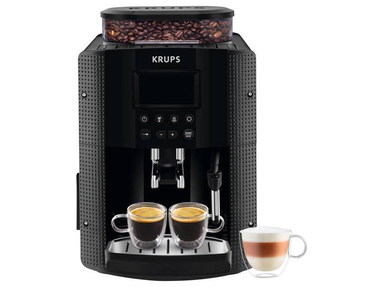 Krups Kaffeevollautomat EA8155/EA81P0/EA8155.70, Brühgruppe aus Metall Bis zu 65% Rabatt