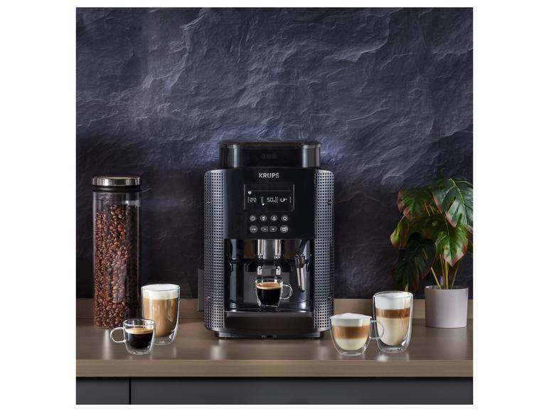 Krups Kaffeevollautomat EA8155/EA81P0/EA8155.70, Brühgruppe aus Metall Bis zu 65% Rabatt