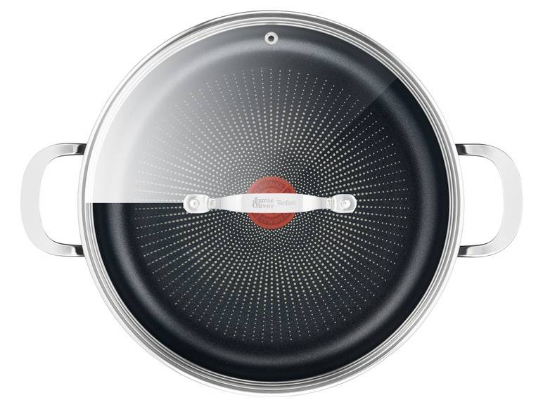 Jamie Oliver by Tefal Alu-Servierpfanne mit Deckel, Ø 30 cm Bis zu 55% Rabatt